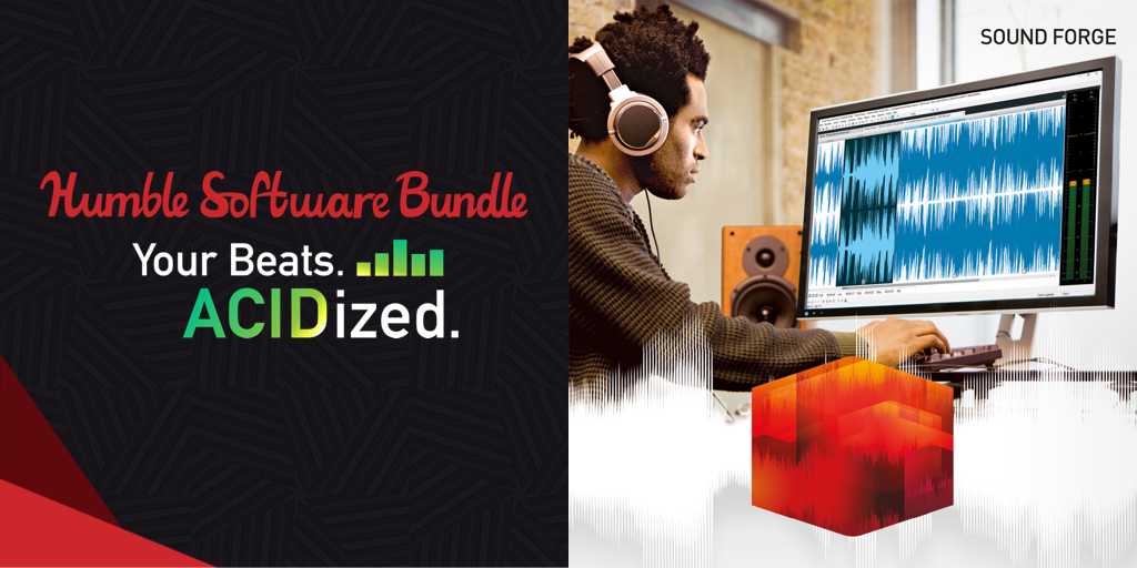 Name your own price for ACID Pro 7, SOUND Audio Studio 12, Music