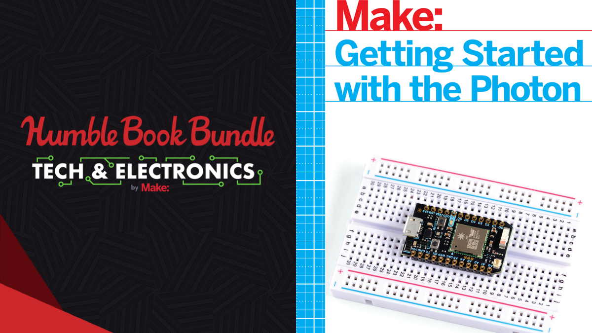 Pay what you want for the Humble Book Bundle: Tech & Electronics by Make Community