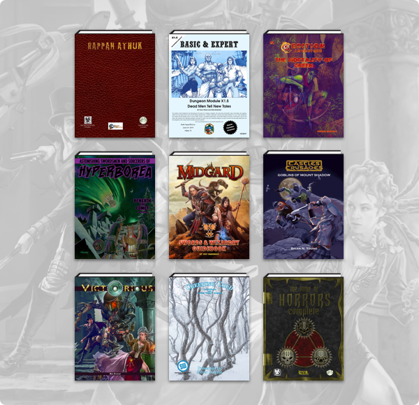 Humble RPG Book Bundle: Old School Fantasy Roleplaying