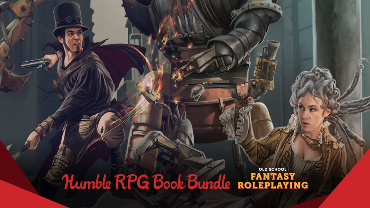 Pay what you want for The Humble RPG Book Bundle: Old School Fantasy Roleplaying!