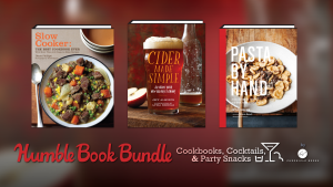 Pay what you want for The Humble Book Bundle: Cookbooks, Cocktails, & Party Snacks by Chronicle Books