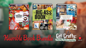 Pay what you want for The Humble Book Bundle: Get Crafty: Knitting, Sewing & Crafting by ABRAMS!