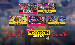 Starts at $1 - The Humble Best of POLYGON Game Dev Bundle, create a polygonal style game with this bundle of low poly asset packs!
