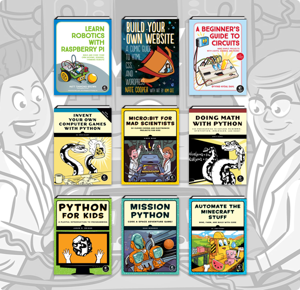 Humble Book Bundle: Coding Starter Kit by No Starch Press