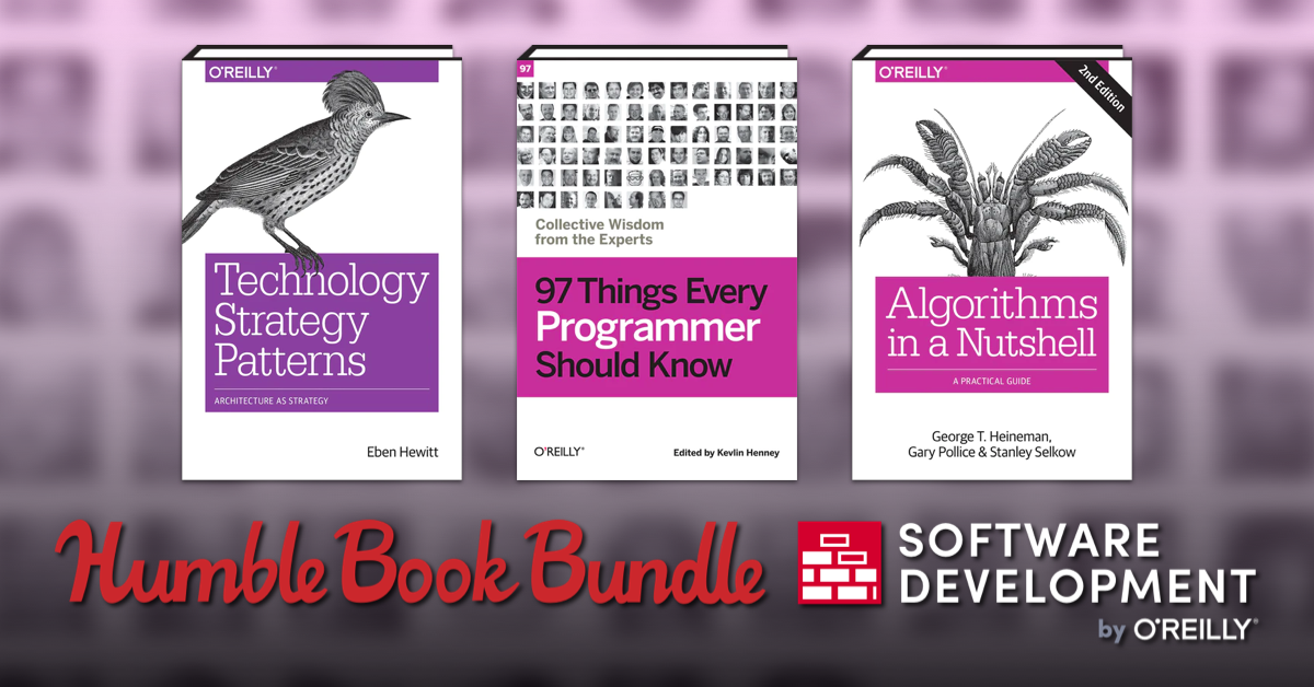 Just $1 - Humble Book Bundle: Software Development by O'Reilly