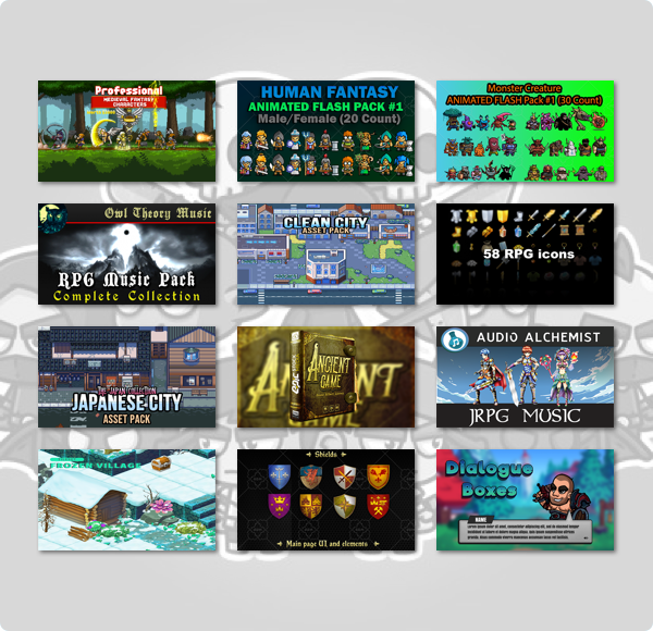Humble RPG Game Development Assets Bundle