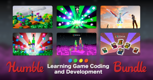 Just $1 - The Humble Learning Game Coding and Development Bundle - On-demand courses featuring video lessons, PDF notes, full source code, and offline access!