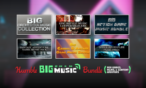Just $1 for the Humble Big Music Bundle for Games, Films, and Content Creators