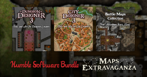 Only $1 - Campaign Cartographer 3+ Lifetime License, City Designer 3, Dungeon Designer 3, and more in the MAPS Extravaganza Software Bundle
