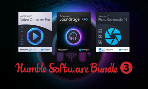 Just $1 - Software Bundle 3 - Ashampoo SoundStage Pro, Cinemagraph, Video Optimizer Pro, and more!