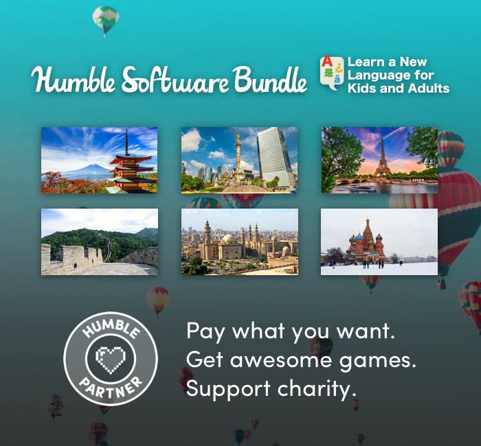 Humble Software Bundle: Learn a New Language for Kids and Adults