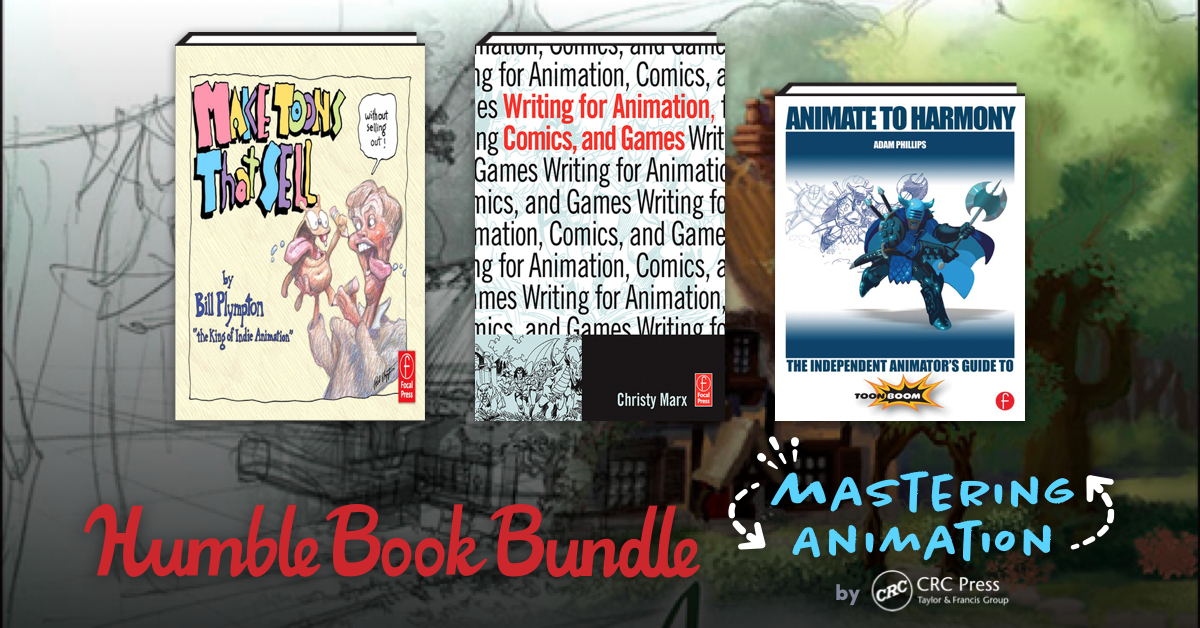 Get great eBooks in The Humble Book Bundle: Mastering Animation by CRC Press!