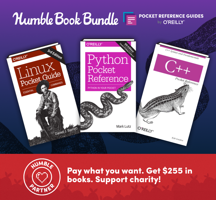 Humble Book Bundle: Pocket Reference Guides by O'Reilly