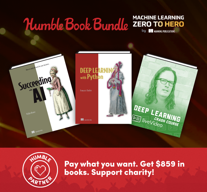 Humble Book Bundle: Machine Learning Zero to Hero by Manning Publications