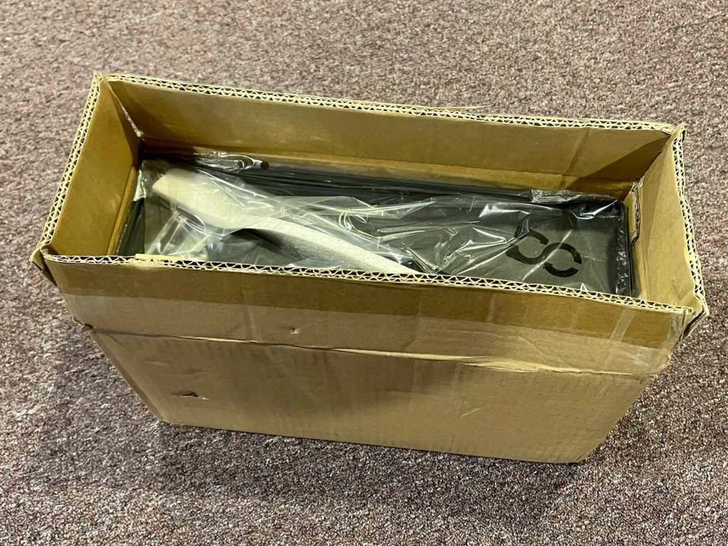 How it comes packaged.
