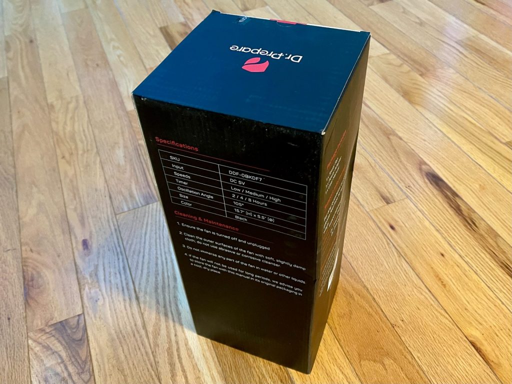 The box (not a Doctor or a Pepper).