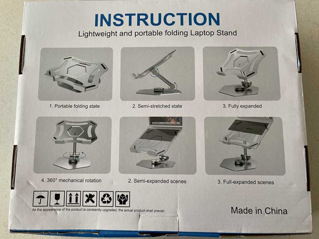 The packaging.