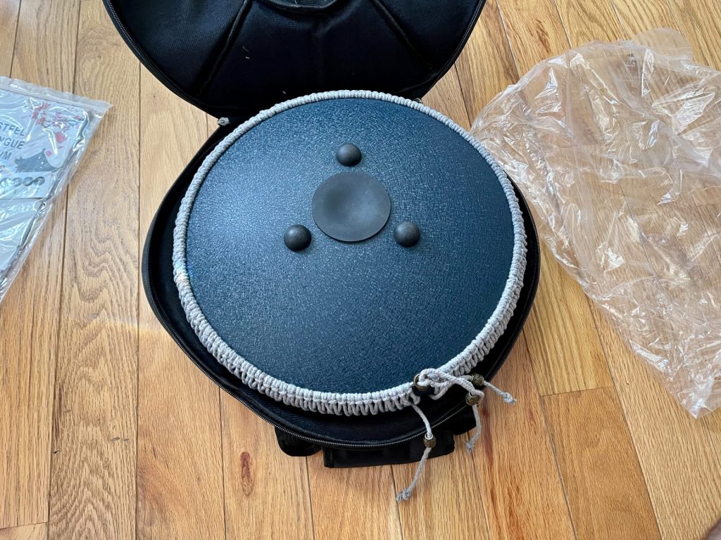 The underside of the drum.