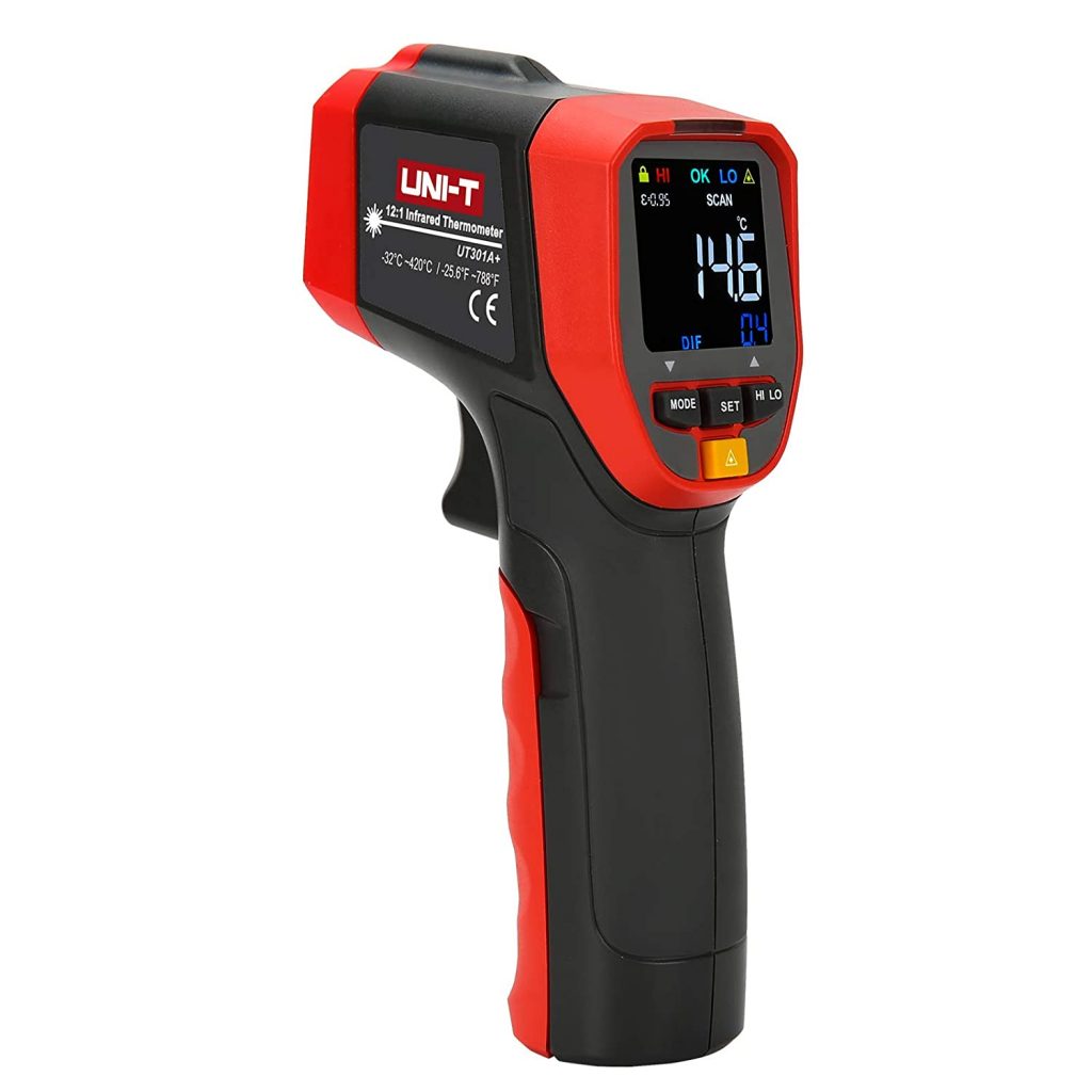 Review: UNI-T UT301A+ Infrared Thermometer