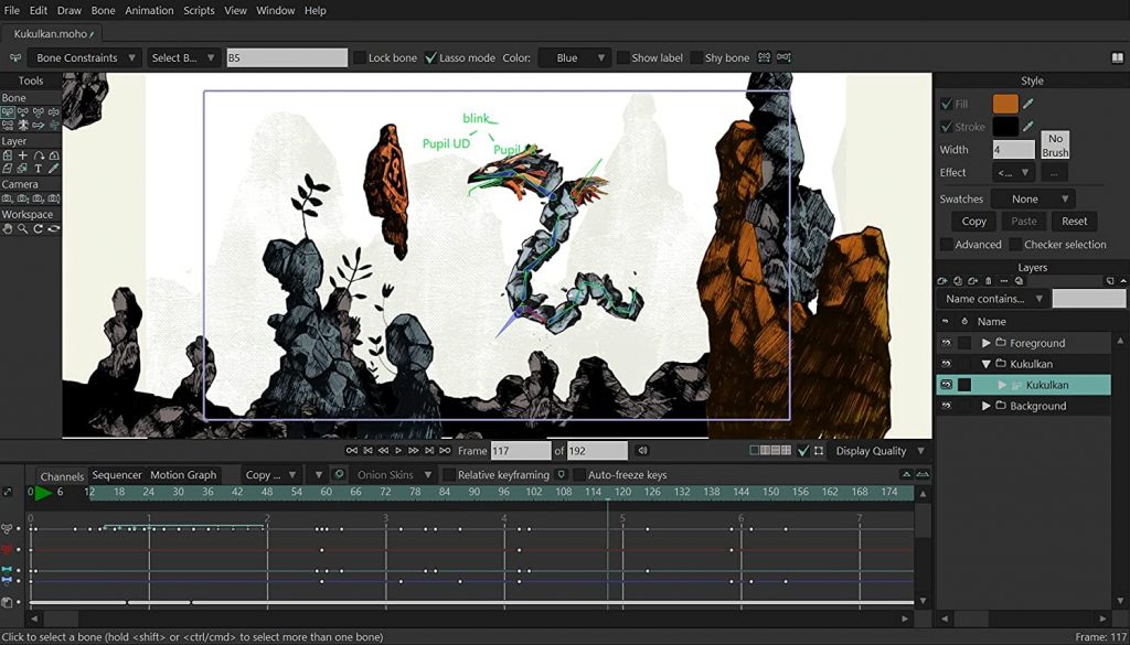 First look at Lost Marble Moho Animation Software Pro 13.5