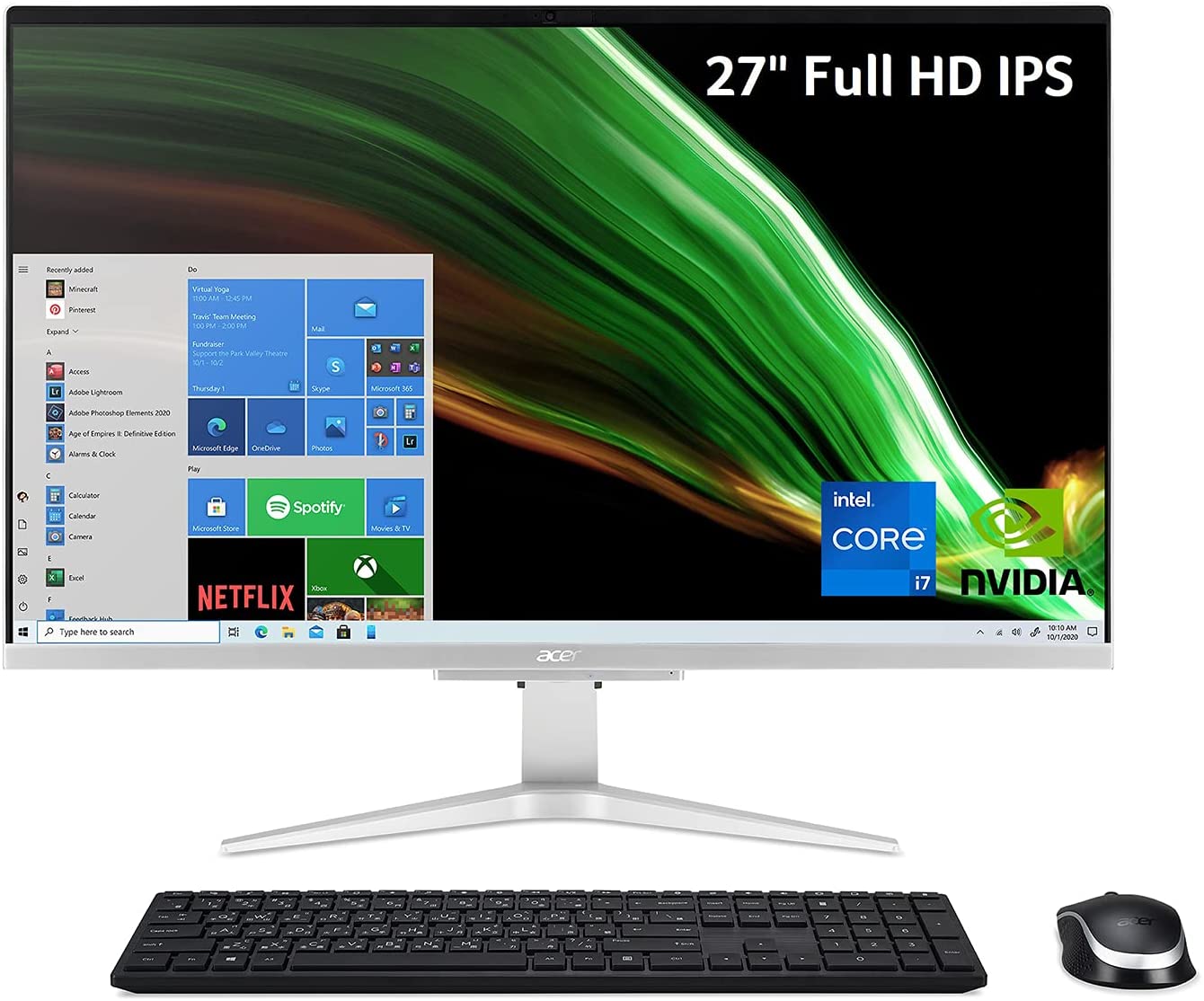 Kronisk evne forælder Review: Acer Aspire C27-1655-UA93 AIO 27" Desktop - fullSTEAMahead365