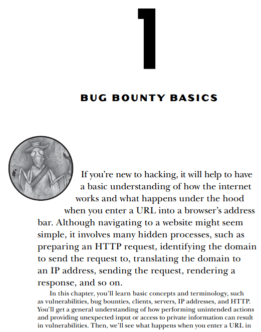 Hacking by no starch press Humble Bundle (Real-World Bug Hunting excerpt)