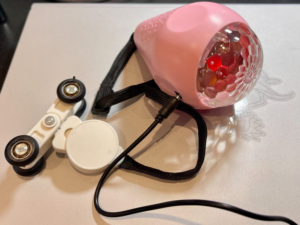 You'll also need to charge the weight if you want it light up.