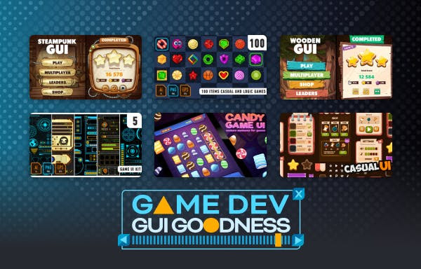 UI art for any kind of game project | $687 worth of assets!
