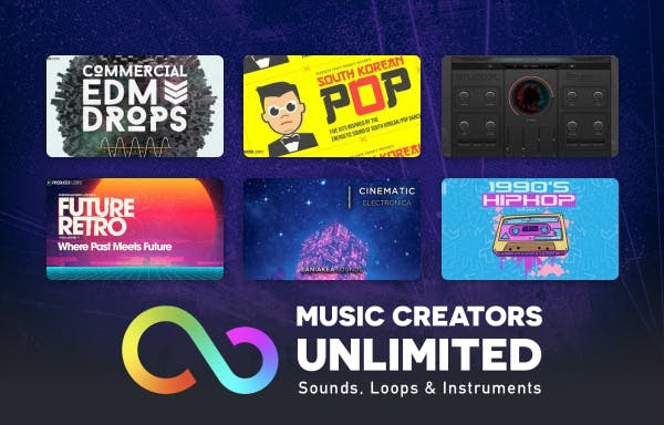 Make & mix music with these sounds, loops, and instruments