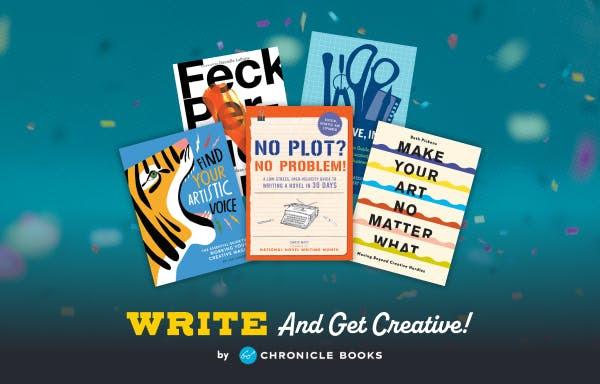 Write and get creative with these inspirational Chronicle Books in this bundle