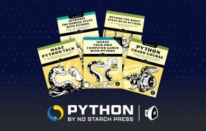Python programming for beginners, pros, and everyone in between with this No Starch Press book bundle