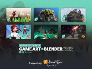 collage of Blender courses
