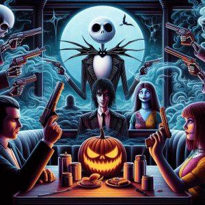 pulp fiction nightmare before christmas - Generated with AI