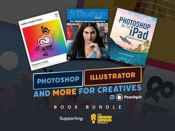 Photoshop, Illustrator, and More For Creatives Book Bundle by Peachpit