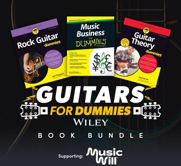Guitars For Dummies Wiley Book Bundle