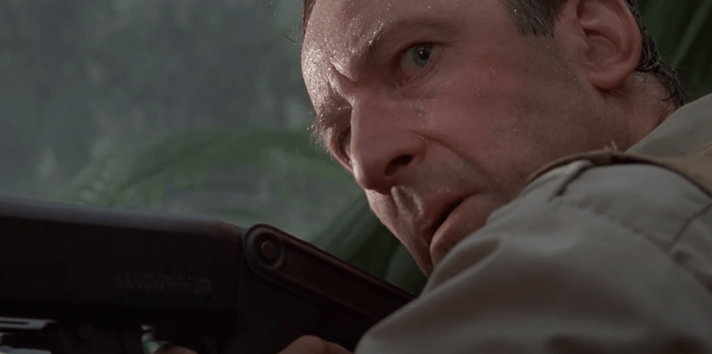 Jurassic Park (1993) - Clever Girl scene screenshot