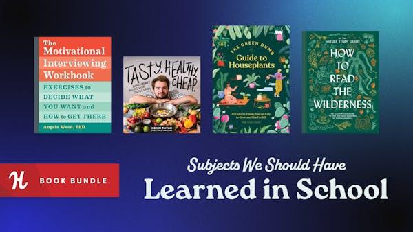 Subjects We Should Have Learned in School Book Bundle