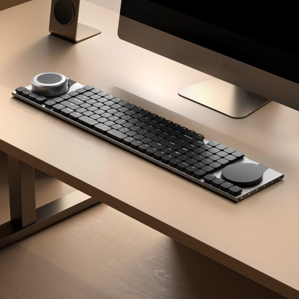 Naya Connect keyboard with two modules