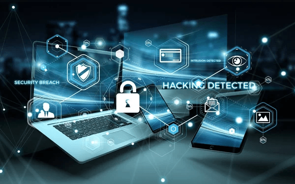Cybersecurity tools concept image